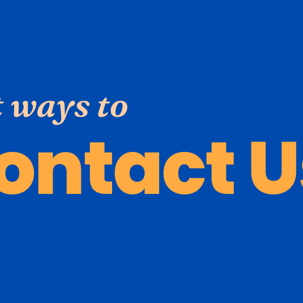 How to Get In Contact With Us!
