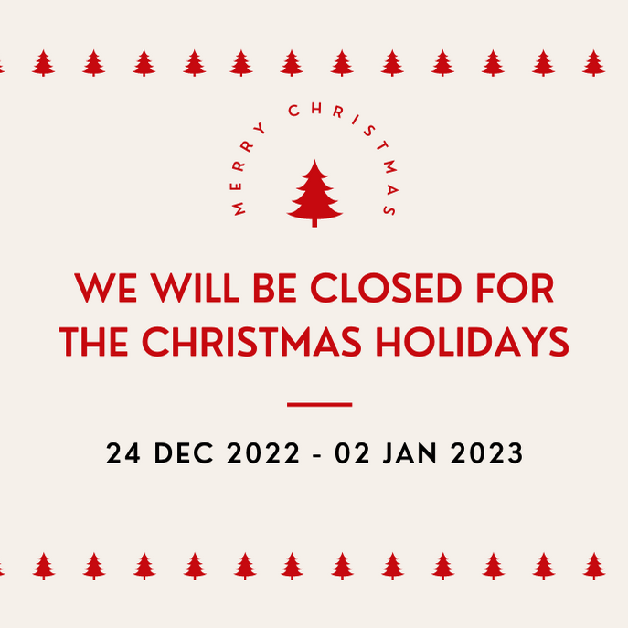 Christmas Closure 2022