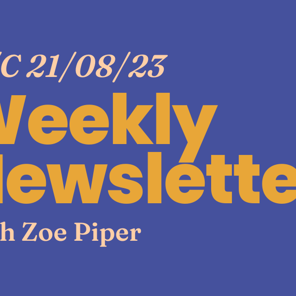 Weekly Newsletter W/C 21/08/23