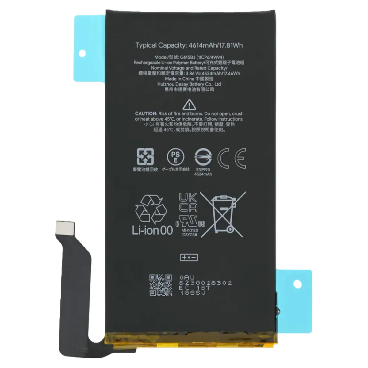 Google - Pixel 6 - Battery Service Pack — The Screen Surgery