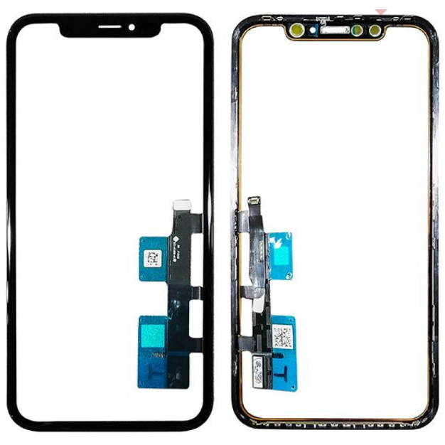 For iPhone XR - Glass/OCA/Digitiser/Frame with IC