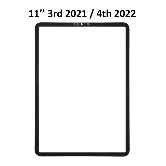 For iPad Pro 11 (3rd/4th) - Front Glass with OCA - Tesa Tape Pre Installed