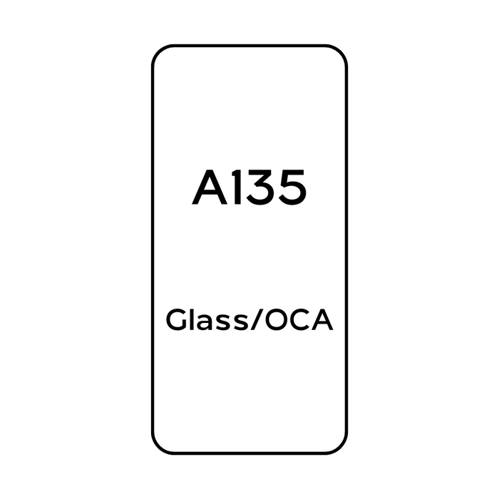 For Samsung A135 - Glass/OCA