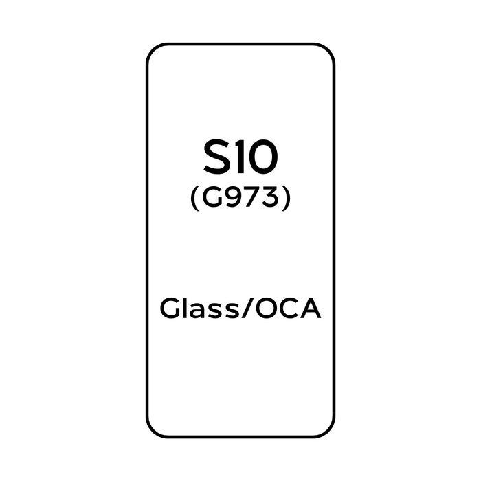For Samsung S10 (G973) - Glass/OCA