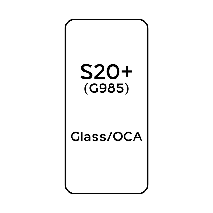 For Samsung S20 Plus (G985) - Glass/OCA