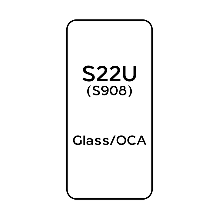 For Samsung S22 Ultra (S908) - Glass/OCA