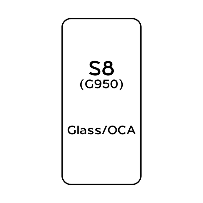 For Samsung S8 (G950) - Glass/OCA