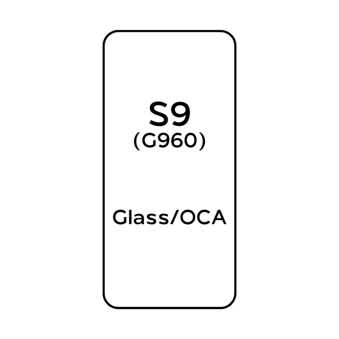 For Samsung S9 (G960) - Glass/OCA