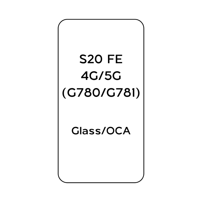 For Samsung S20 FE 4G/5G (G780/G781) - Glass/OCA