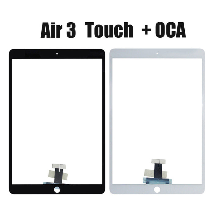 For iPad Air 3/Pro 10.5 - Front Glass Digi/OCA - Tesa Tape Pre Installed