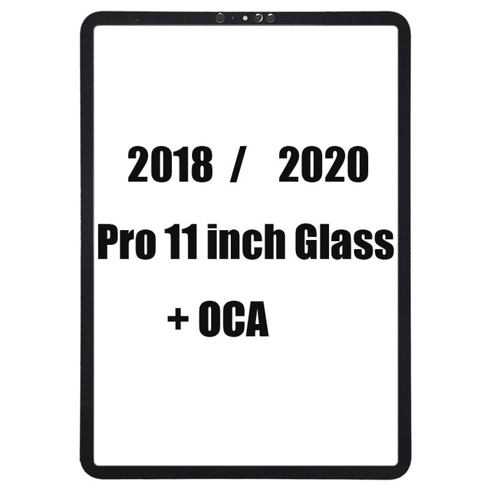 For iPad Pro 11 (1st/2nd) - Front Glass with OCA - Tesa Tape Pre Installed