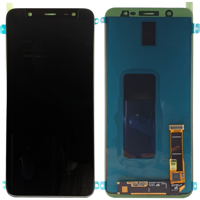 Samsung - J810 (J8 2018) - LCD Service Pack - Black