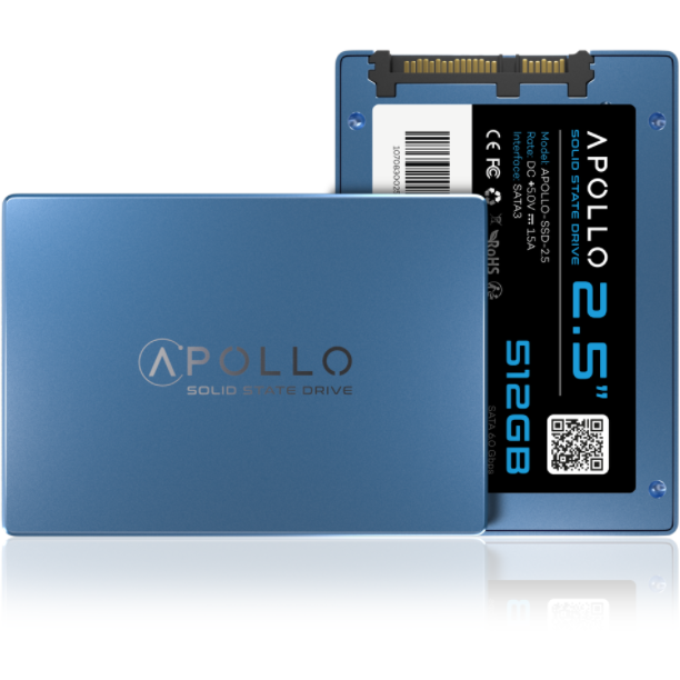 Apollo - 2.5" SSD 3D TLC Nand - 512GB