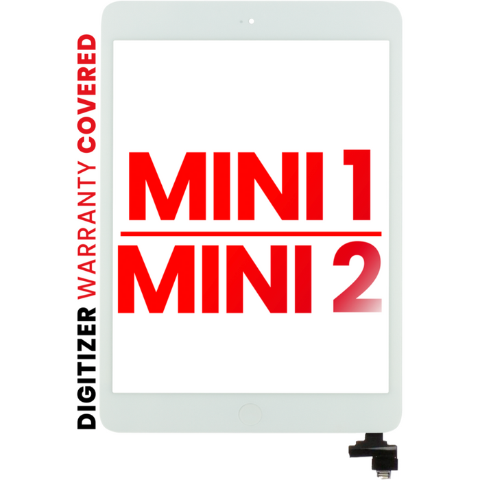 For iPad Mini 1/2 - XO7 Digitiser