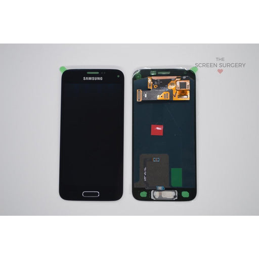 G800 Lcd S5 Mini Service Pack - Black/blue (Samsung)