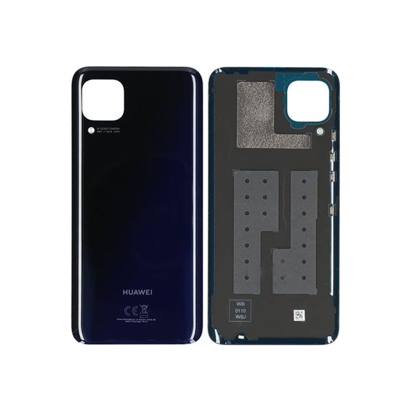 Huawei - P40 Lite - Rear Cover Service Pack (4G&5G) - Midnight Black