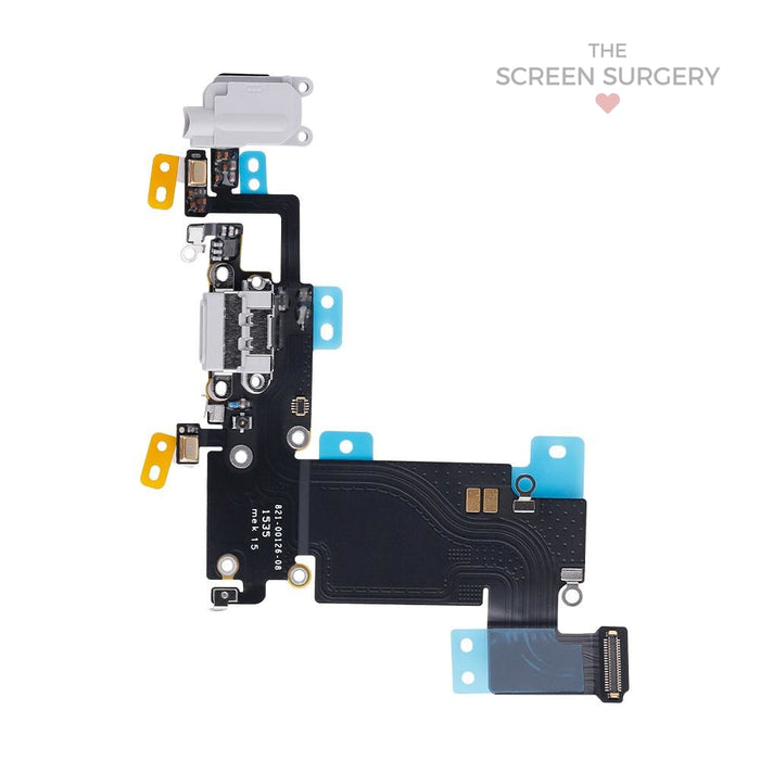 Iphone 6S Plus Charging Port Flex White Ori (Apple)