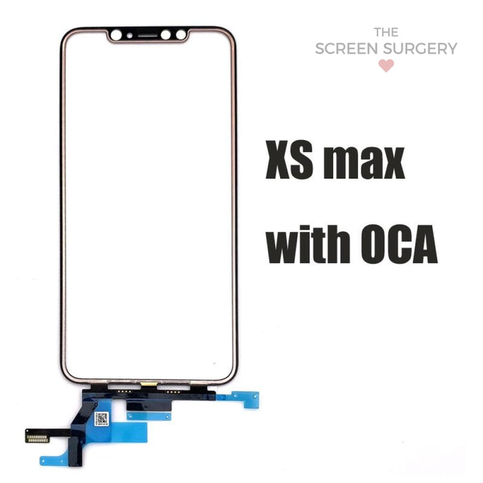 Iphone Xs Max Glass - Oca And Frame Digitiser Ic