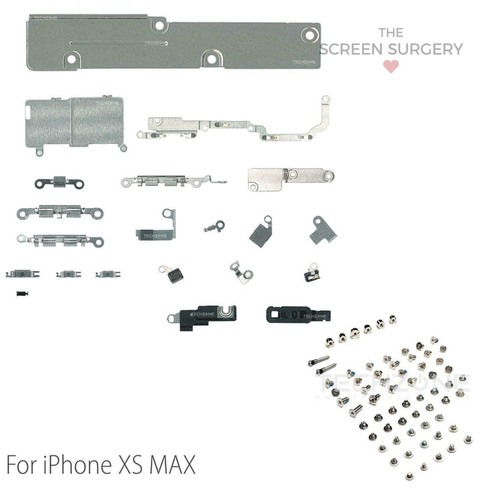 Iphone Xs Max Inner Metal Retaining Bracket Set Original