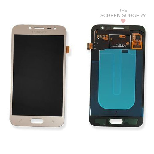 J250 Service Pack Lcd - Gold (Samsung)
