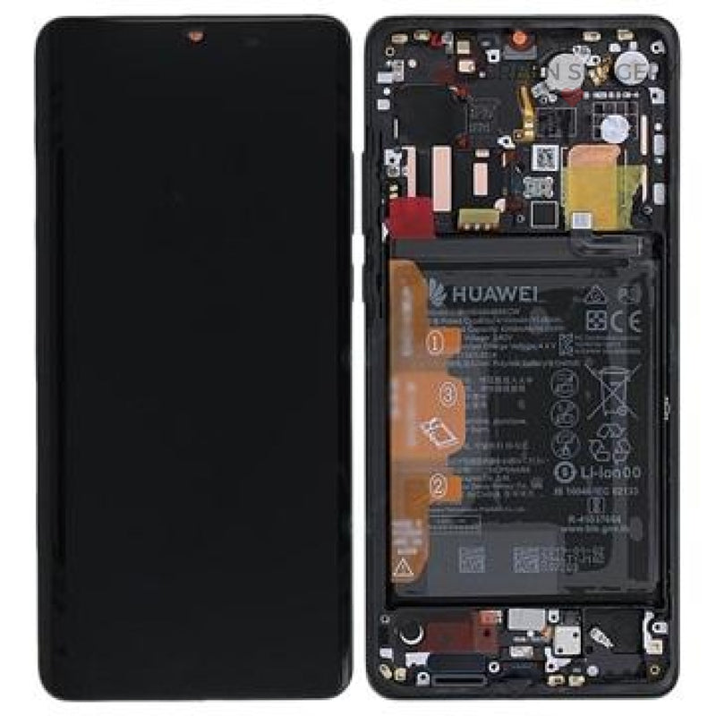 Lcd Touchscreen - Black Huawei P30 Pro