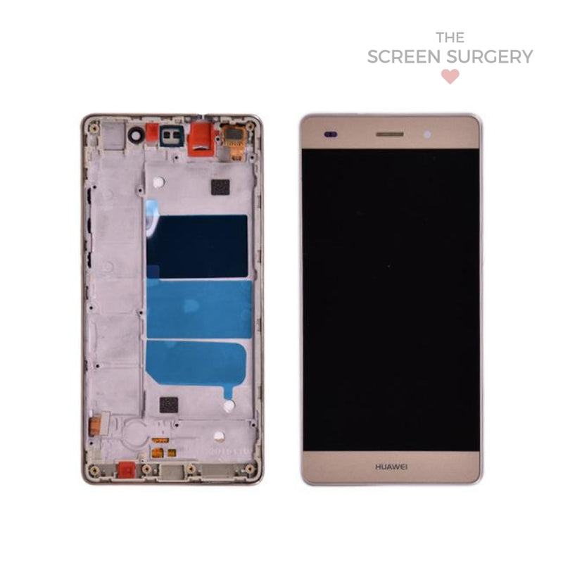 Lcd Touchscreen ( New Disassembly ) - Gold Huawei P8 Lite