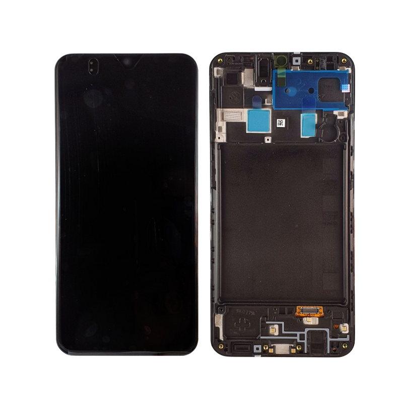 Samsung - A20 (A205) - LCD Service Pack - Black