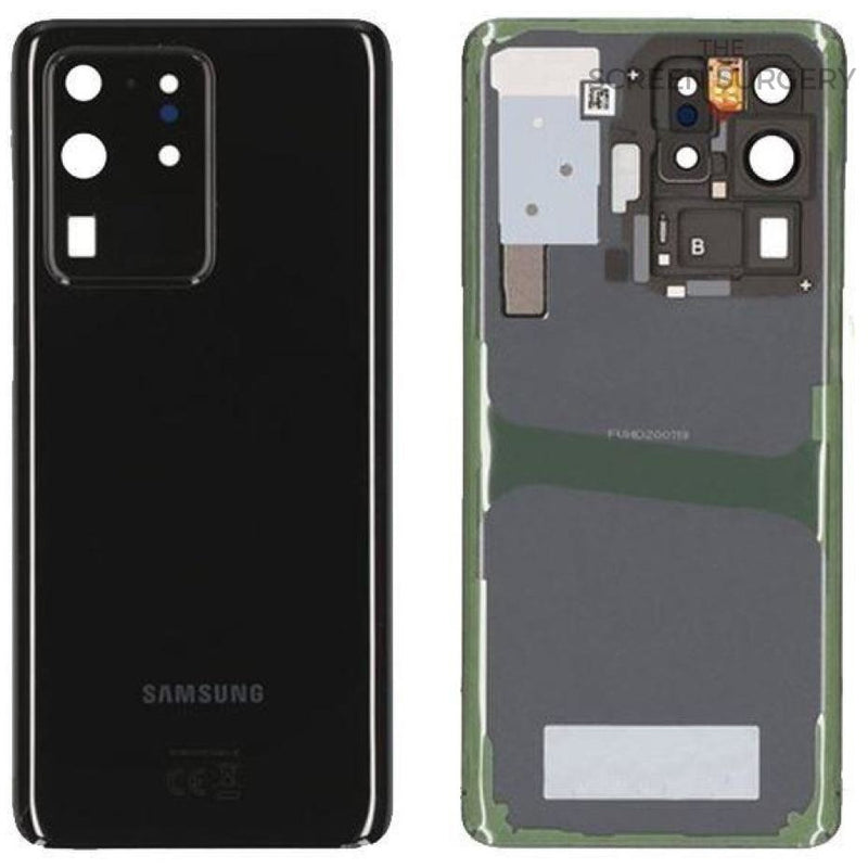 Samsung S20 Ultra (G988) - Rear Cover Service Pack Black